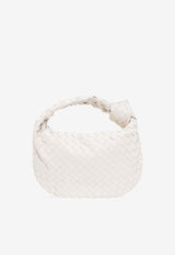 Bottega Veneta Teen Jodie Top Handle Bag in Intrecciato Leather 690225 VCPP0-9009