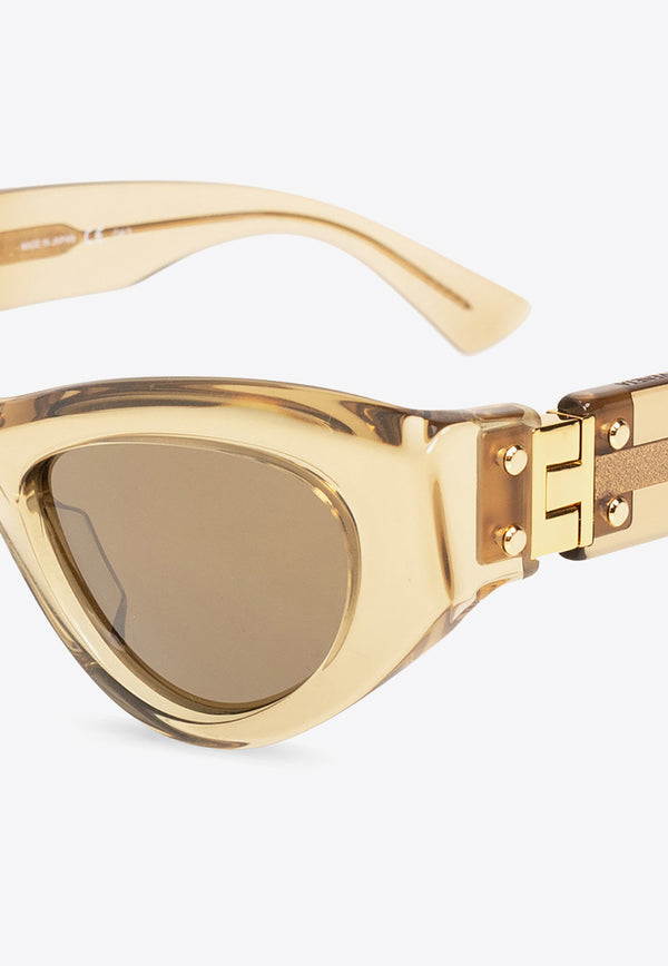 Bottega Veneta Angle Cat-Eye Sunglasses 691524 V2330-2069