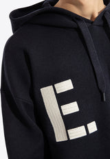 Emporio Armani Logo Patch Hooded Sweatshirt Navy 6L1MXS 1MBWZ-0920