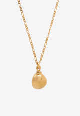 Bottega Veneta Raise Pendant Necklace Gold 707815 VAHU0-8120