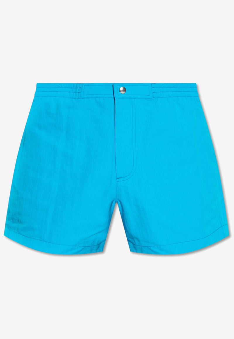 Bottega Veneta Nylon Swim Shorts Blue 729185 V2Q10-4489