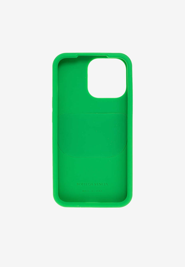 Bottega Veneta iPhone 13 Pro Intreccio Case Parakeet 730570 V0EY0-3708