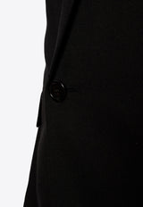 Saint Laurent Single-Breasted Wool Blazer Black 517740 Y404W-1000