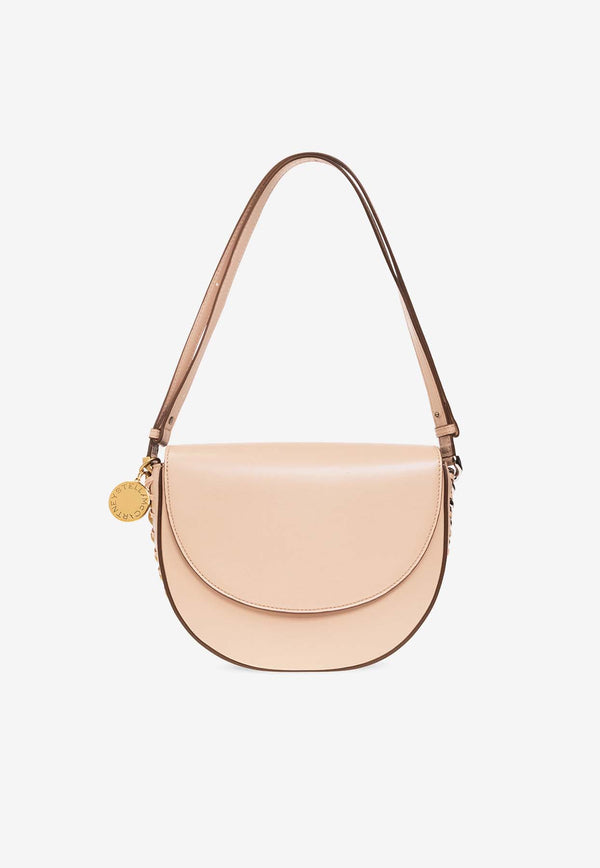 Stella McCartney Medium Frayme Shoulder Bag Pink 7B0006 W8839-6802
