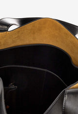 Stella McCartney Perforated Logo Leather Shoulder Bag 7B0031 W8542-1000