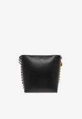 Stella McCartney Frayme Leather Bucket Bag 7B0033 W8839-1000