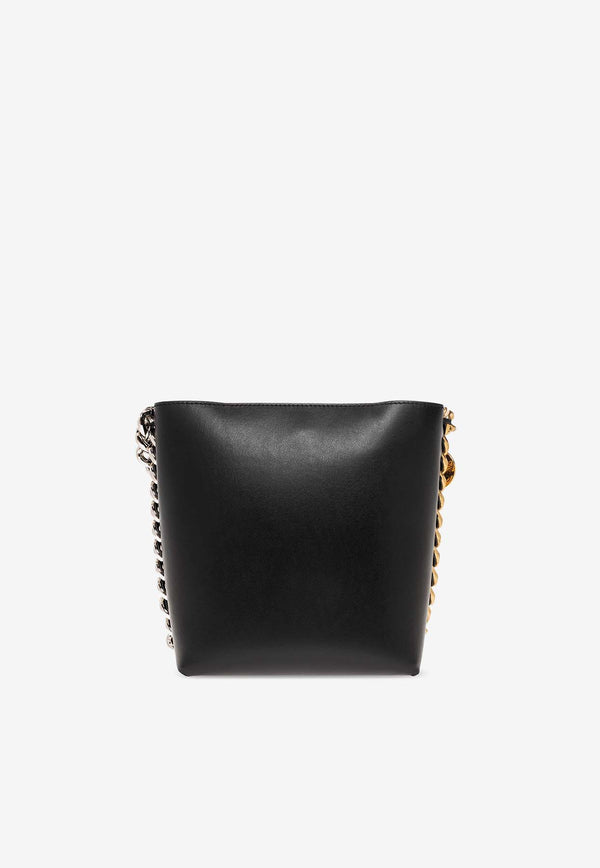 Stella McCartney Frayme Leather Bucket Bag 7B0033 W8839-1000