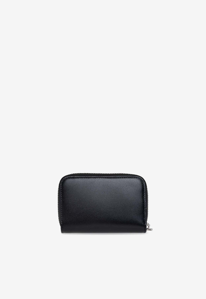 Saint Laurent Cassandre Zipped Wallet Black 535411 0SX0E-1000