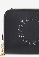 Stella McCartney Logo-Detailed Zip Wallet 7P0006 W8856-1000