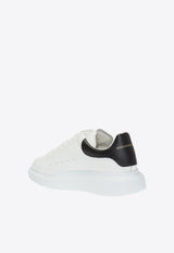 Alexander McQueen Oversized Leather Sneakers White 553680 WHGP5-9061