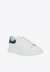 Alexander McQueen Oversized Suede and Leather Sneakers White 553680 WHGP7-9086