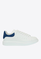 Alexander McQueen Oversized Suede and Leather Sneakers White 553680 WHGP7-9086