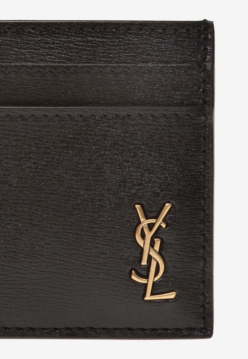 Saint Laurent Monogram Leather Cardholder Black 607603 02G0W-1000