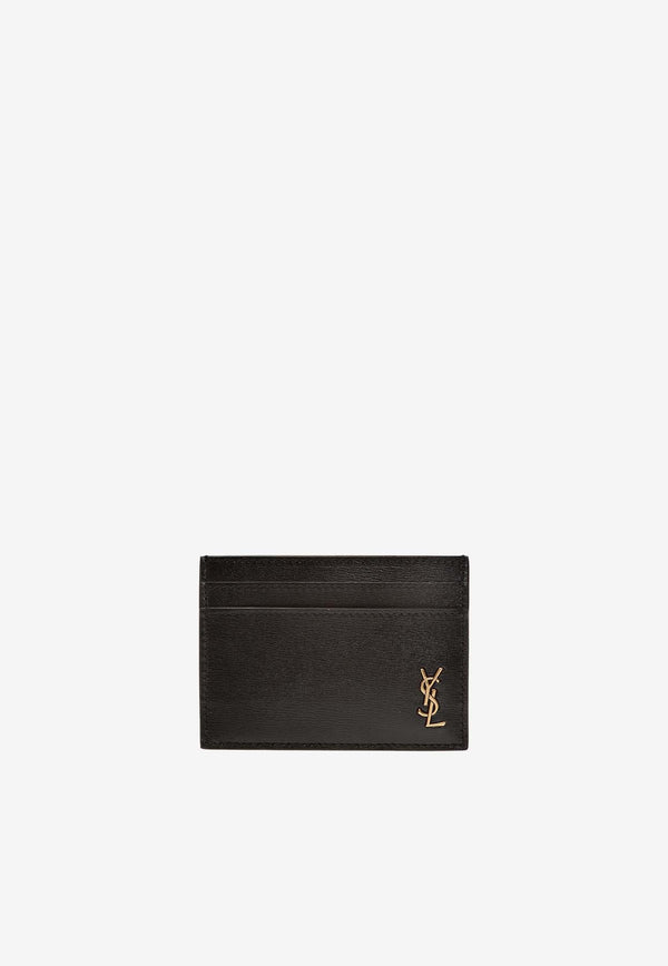 Saint Laurent Monogram Leather Cardholder Black 607603 02G0W-1000