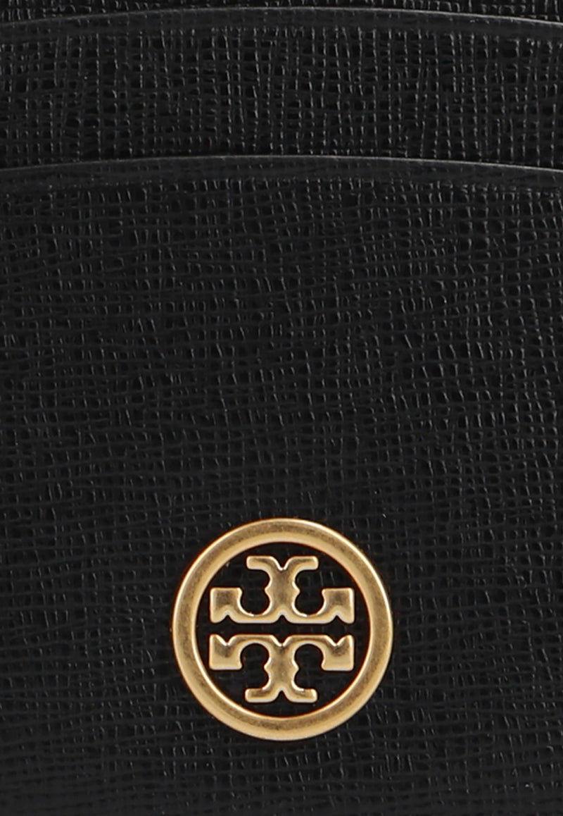 Tory Burch Robinson Leather Cardholder Black 84070 0-001