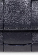 Bottega Veneta Cassette Intrecciato Leather Tri-Fold Wallet Space 651372 VCQC1-8837