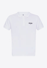 Moschino Logo Polo T-shirt A1303 2324-1 White
