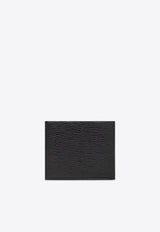 Salvatore Ferragamo Gancini Bi-Fold Leather Wallet Black 66A065 REVIVAL GANC 685986-NERO