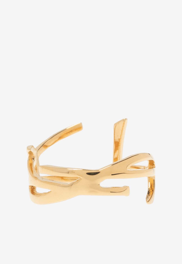 Saint Laurent Opyum Twisted Ring Gold 670468 Y1500-8030