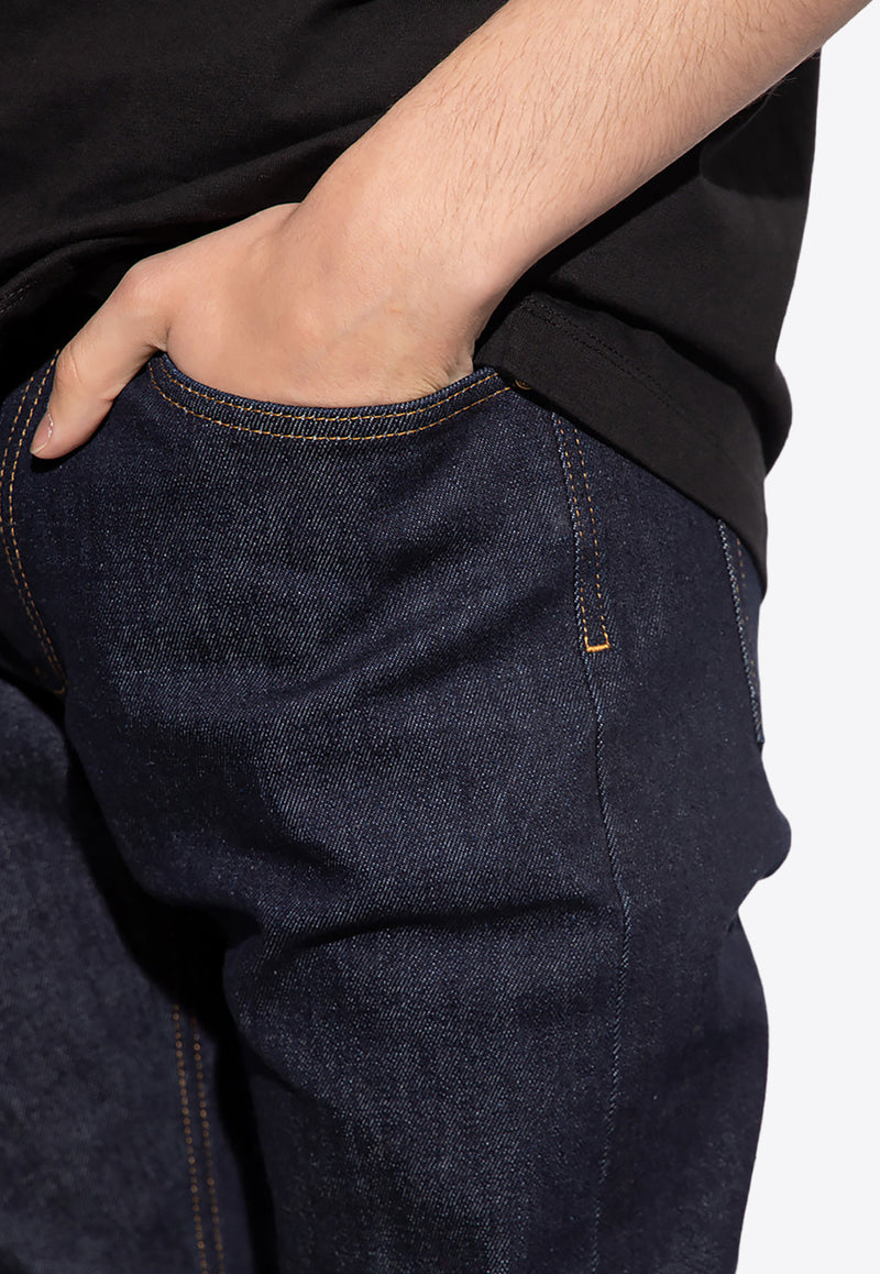 Versace Basic Slim-Fit Jeans Navy A81832 1A02233-1D100
