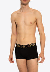 Versace Greca Border Trunks - Pack of 2 AU10181 A232741-A83K Multicolor