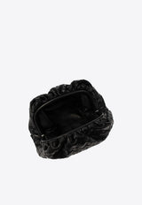 Bottega Veneta Teen Pouch in Intrecciato Leather Black 698895 VCPP0-1229