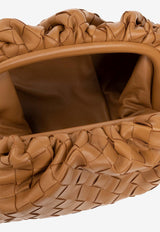 Bottega Veneta Teen Pouch Clutch in Intrecciato Leather Caramel 698895 VCPP0-9830