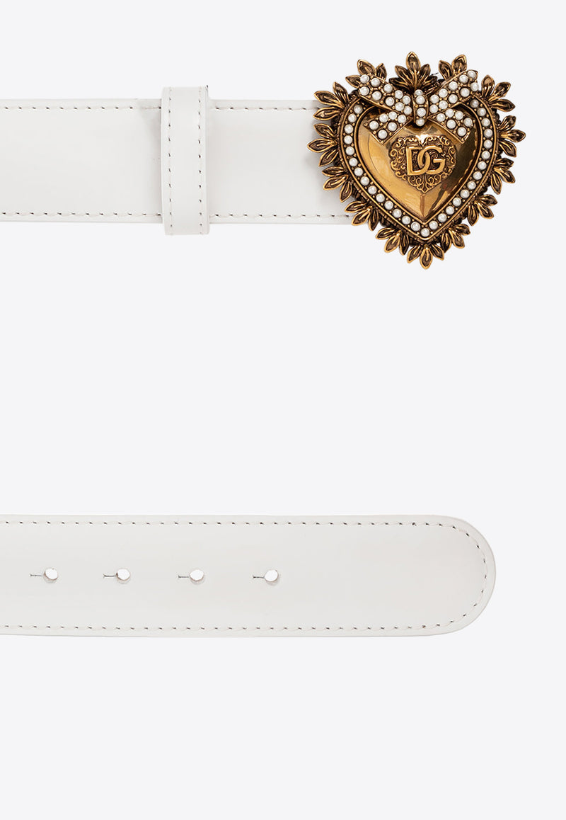 Dolce & Gabbana Devotion Buckle Belt BE1315 AK861-80001