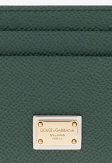 Dolce & Gabbana Logo Tag Leather Cardholder BI0330 A1001-87399