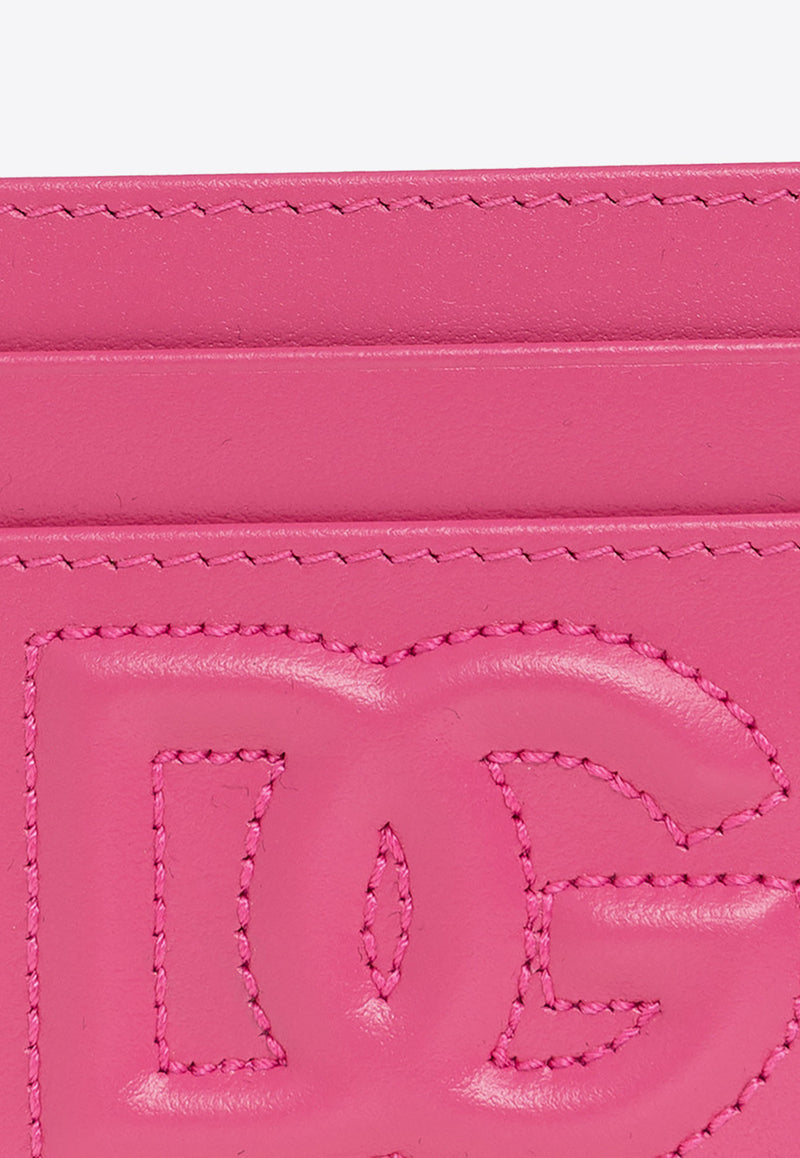 Dolce & Gabbana Logo Embossed Leather Cardholder BI0330 AG081-80441