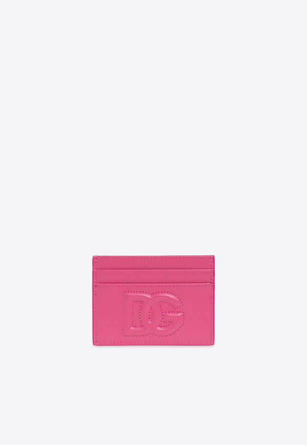 Dolce & Gabbana Logo Embossed Leather Cardholder BI0330 AG081-80441