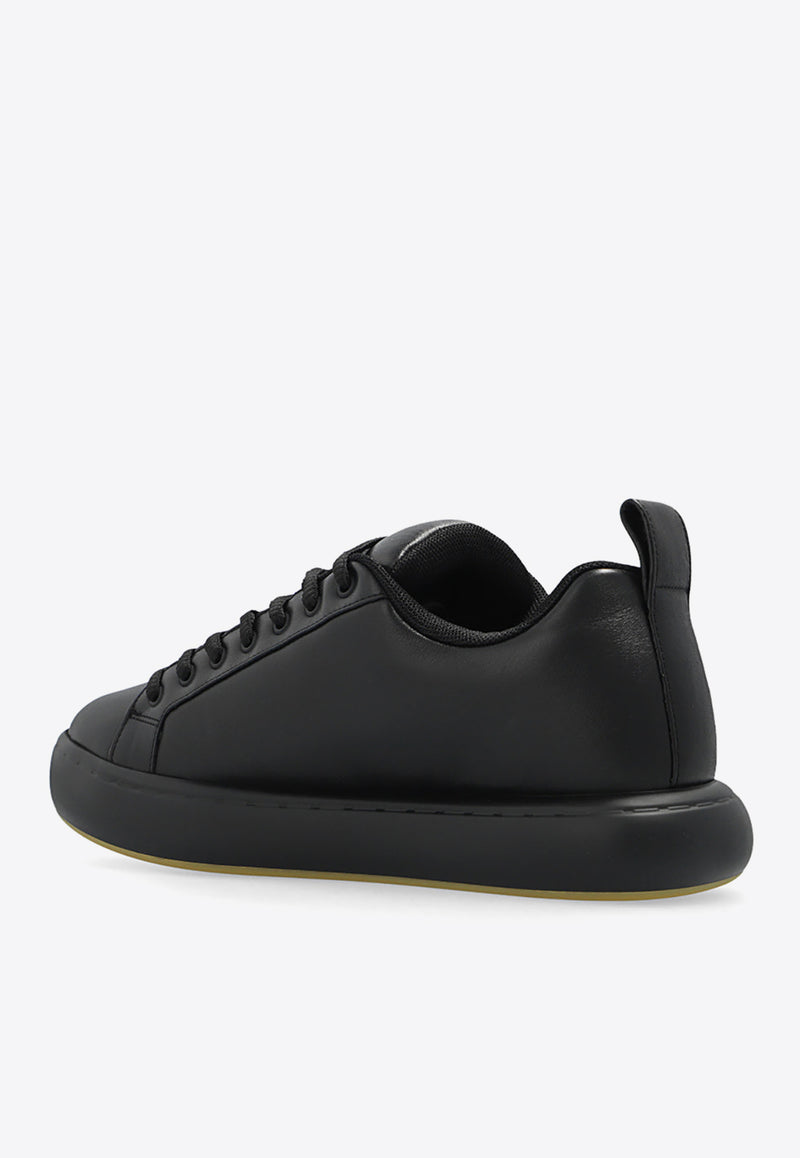 Bottega Veneta Pillow Padded Leather Sneakers Black 716198 V2CS0-1000