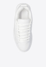 Bottega Veneta Pillow Padded Leather Sneakers White 716198 V2CS0-9185