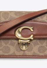 Coach Studio 20 Monogram Shoulder Bag Tan CE764 0-B4NQ4