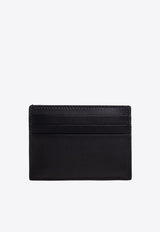 Alexander McQueen The Harness Calf Leather Cardholder Black 726324 1AAD0-1000