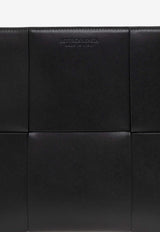Bottega Veneta Arco Intrecciato Leather Document Holder Black 736185 VB1K0-8480