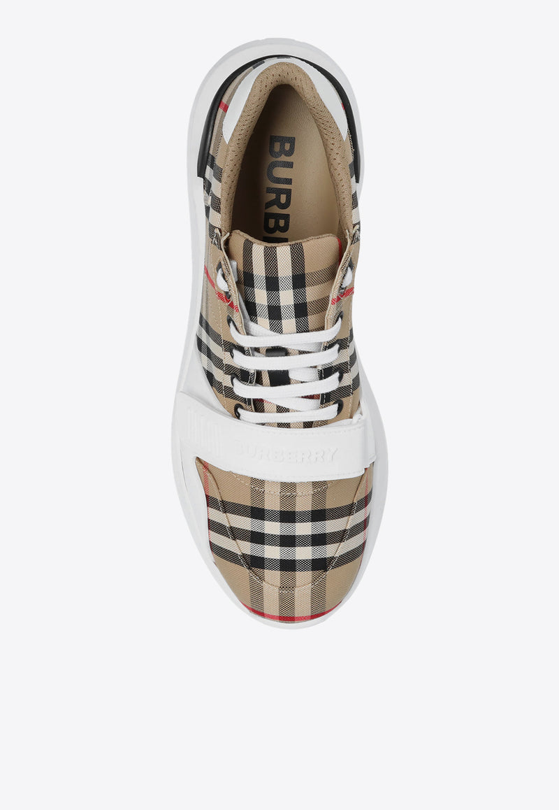 Vintage Check Low-Top Sneakers