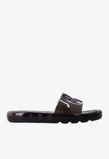 Tory Burch Bubble Jelly Slides Black 85010 0-004