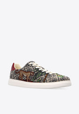 Tory Burch Howeel Low-Top Jacquard Sneakers Multicolor 85474 0-400