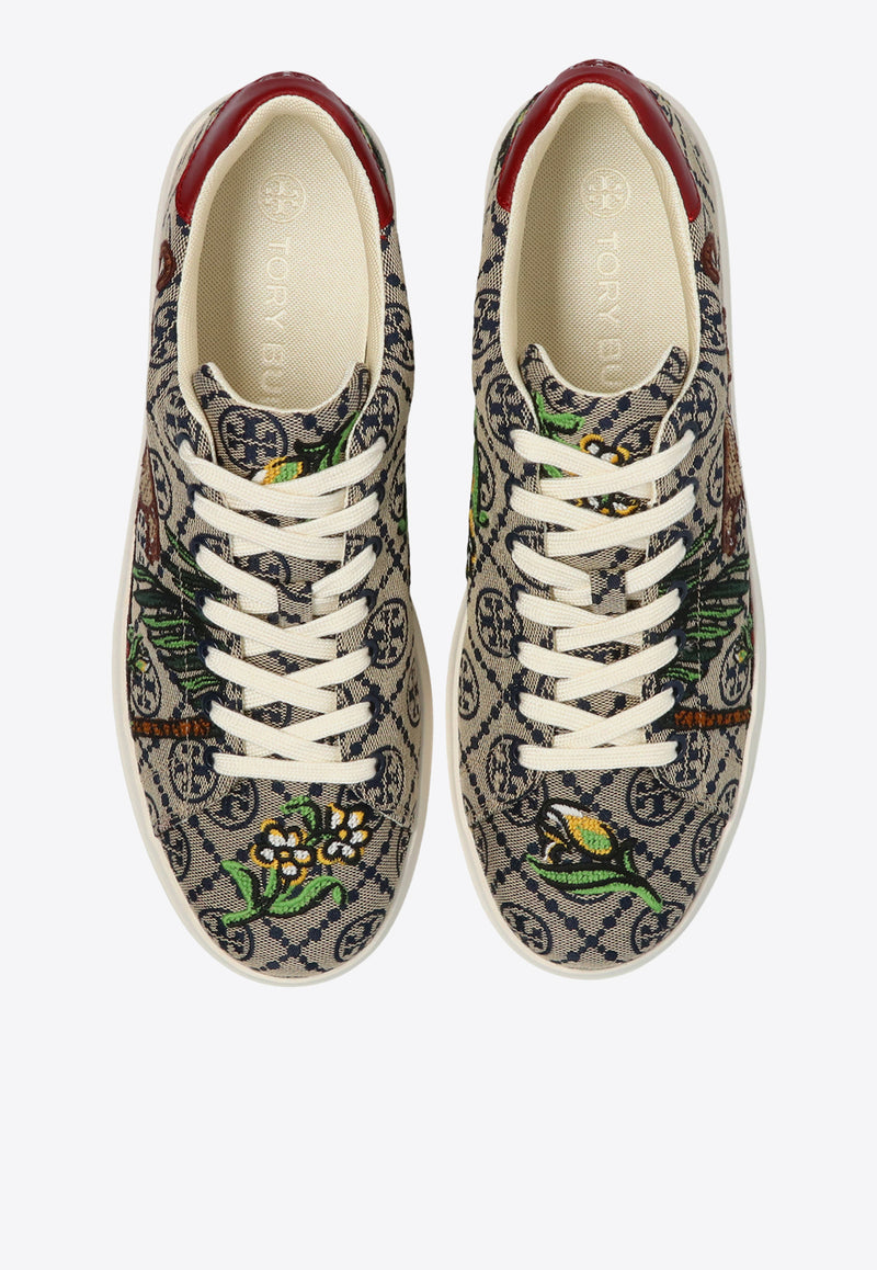 Tory Burch Howeel Low-Top Jacquard Sneakers Multicolor 85474 0-400