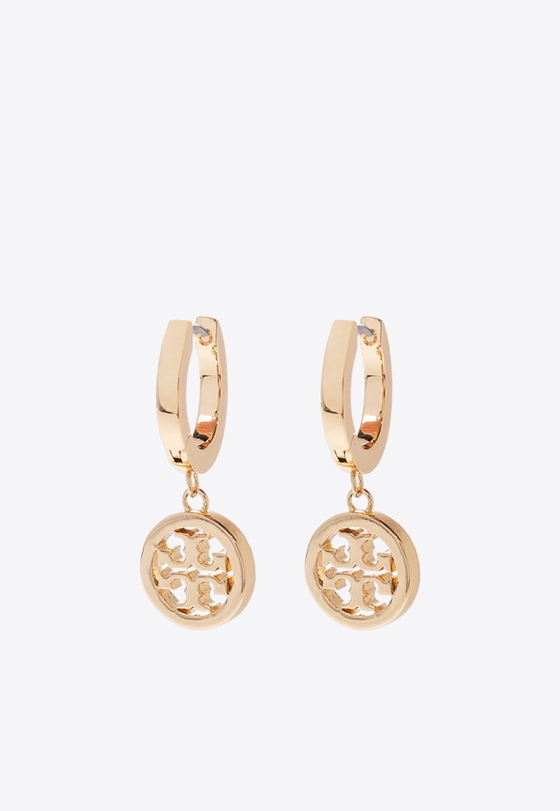 Tory Burch Miller Hoop Earrings Gold 87041 0-783