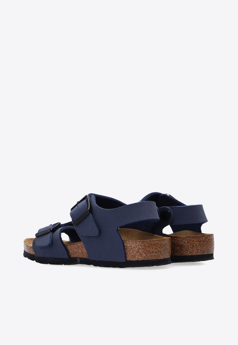 Birkenstock Kids Kids New York Birko-Flor Sandals 87773 0-NAVY