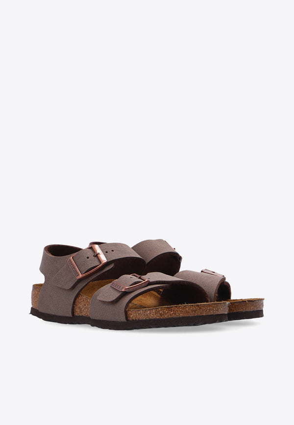 Birkenstock Kids Kids New York Birko-Flor Sandals 87783 0-MOCHA