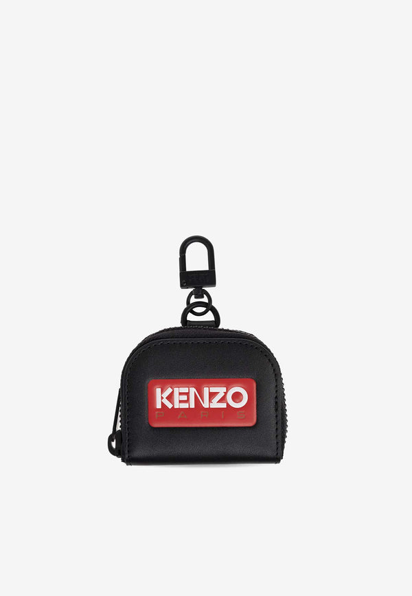 Kenzo Logo Air Pods Case FD55PM804 L41-99 Black