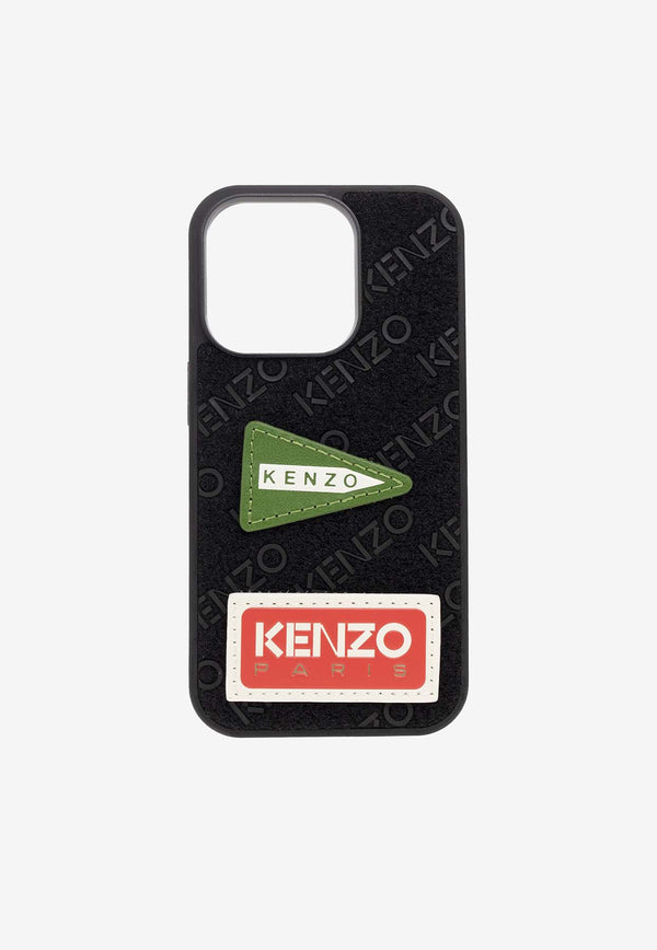 Kenzo iPhone 14 Pro Case FD5COI14P JGL-99 Black