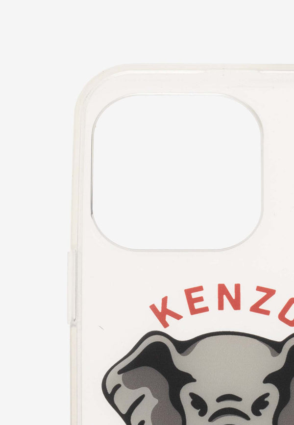 Kenzo iPhone 14 Pro Clear Case FD5COI14P REL-94 Transparent