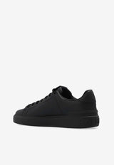 Balmain B-Court Low-Top Leather Sneakers Black AM1VI288 LVTR-0PA