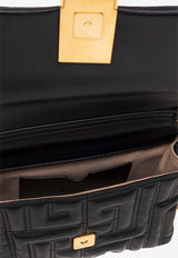 Balmain Mini 1945 Quilted Leather Crossbody Bag Black AN1BJ796 LNQD-0PA