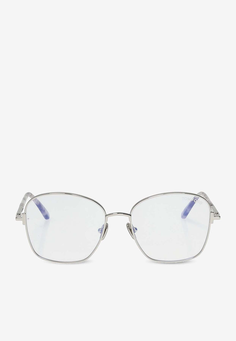 Tom Ford Geometric-Shaped Optical Eyeglasses Transparent FT5685B 0-53016