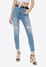 Dolce & Gabbana Distressed Skinny Jeans FTAH6D G8EE8-S9001